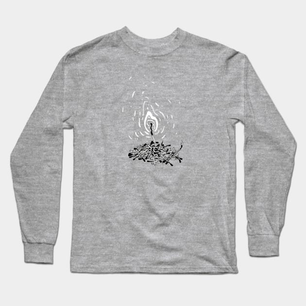 Permeate Long Sleeve T-Shirt by LauraBrownIllustration